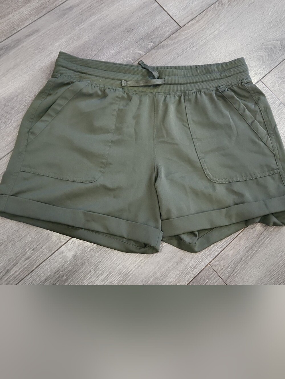 Old Navy Olive Green Athletic Shorts